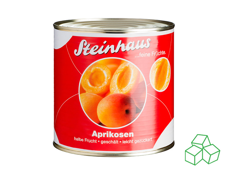 Aprikosen 1/2 Frucht, geschält 2650 ml