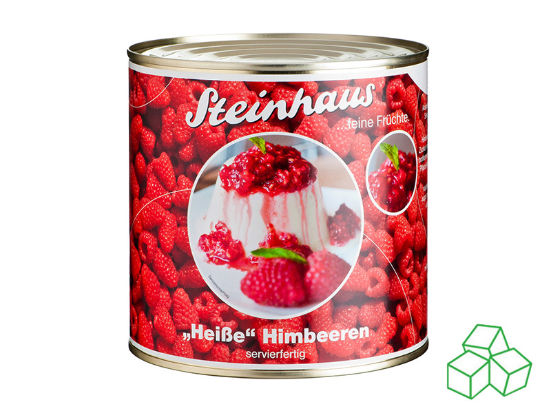 Heiße Himbeeren 2650 ml