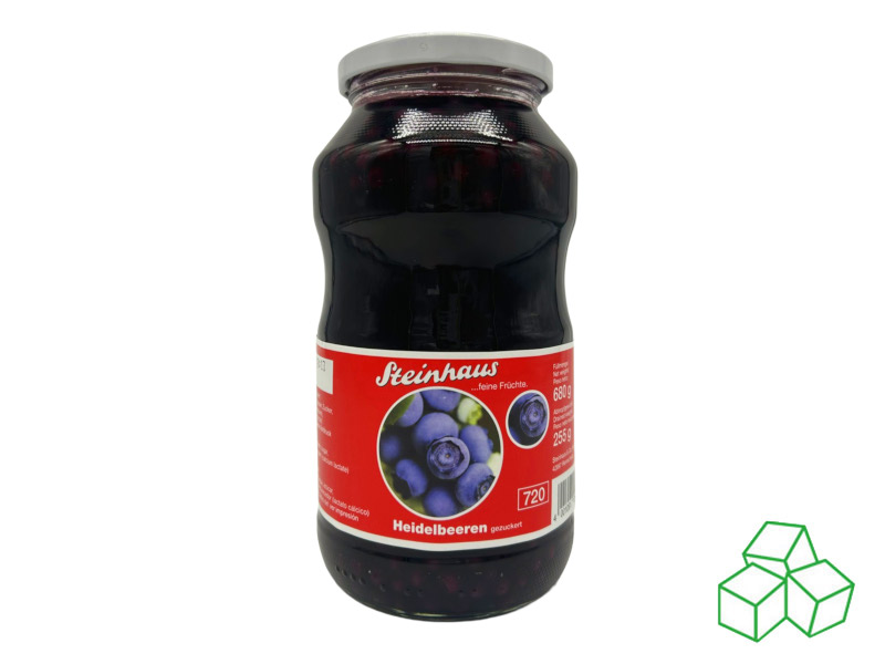 Heidelbeeren Glas 720 ml