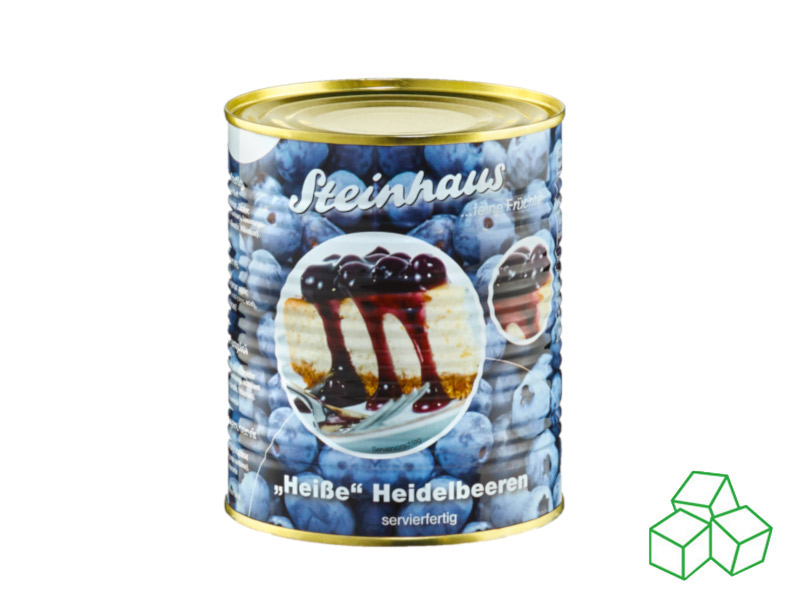 Heiße Heidelbeeren 850 ml