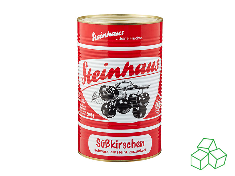Süßkirschen, schwarz, entsteint 4250 ml